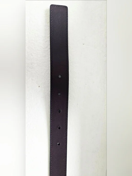 Coach Signature Buckle Belt 25mm Style No. C1725 Black/Gold Small - Picture 8 of 11